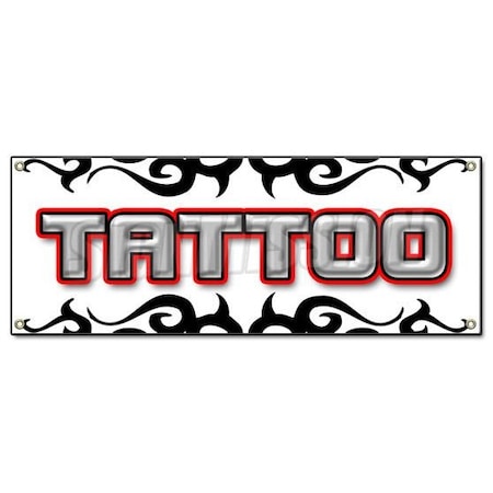 Signmission TATTOO 1 BANNER SIGN shop artist signs body art piercing body modification B-Tattoo1